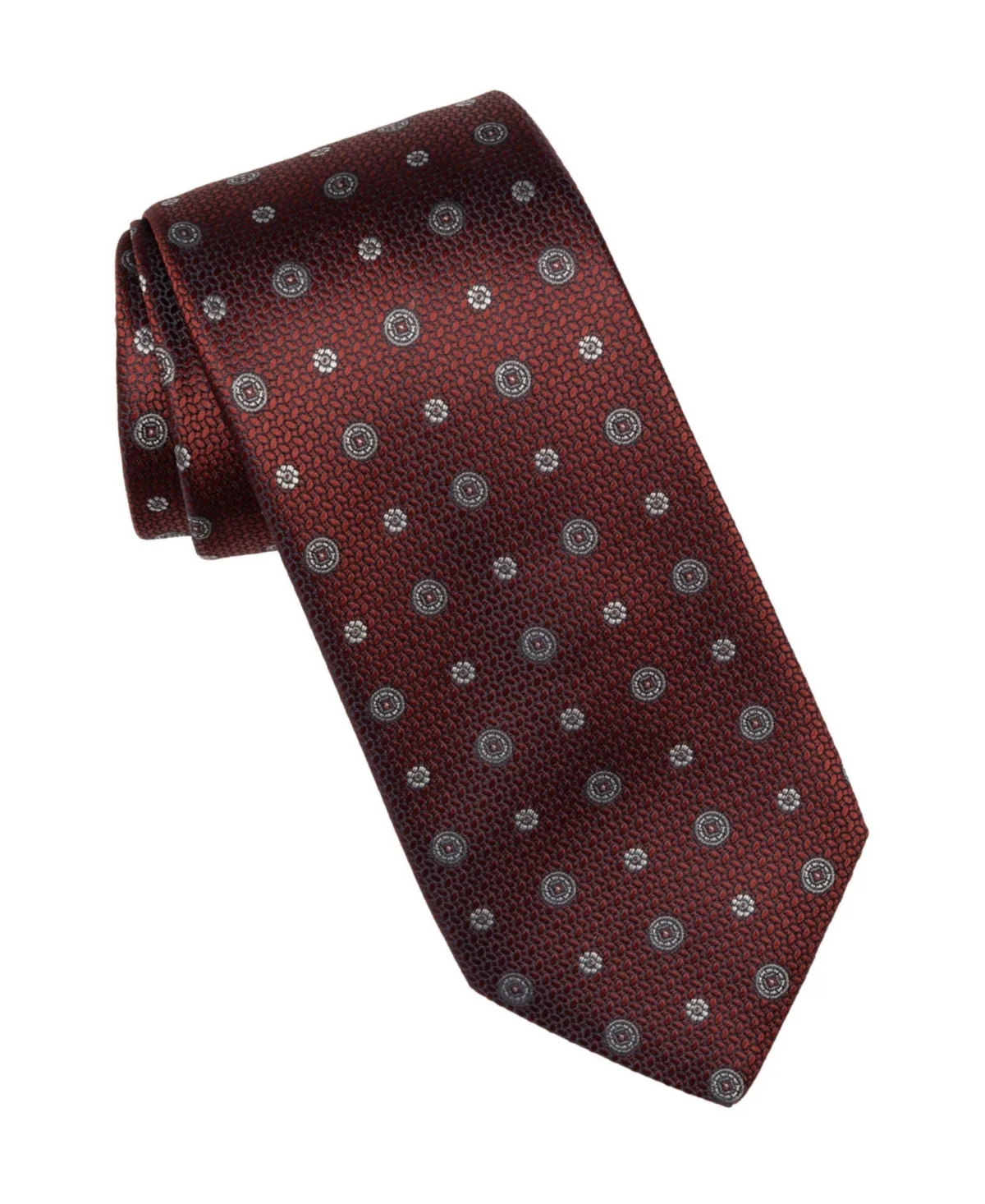 Benelli Extra-Long Silk Jacquard Tie