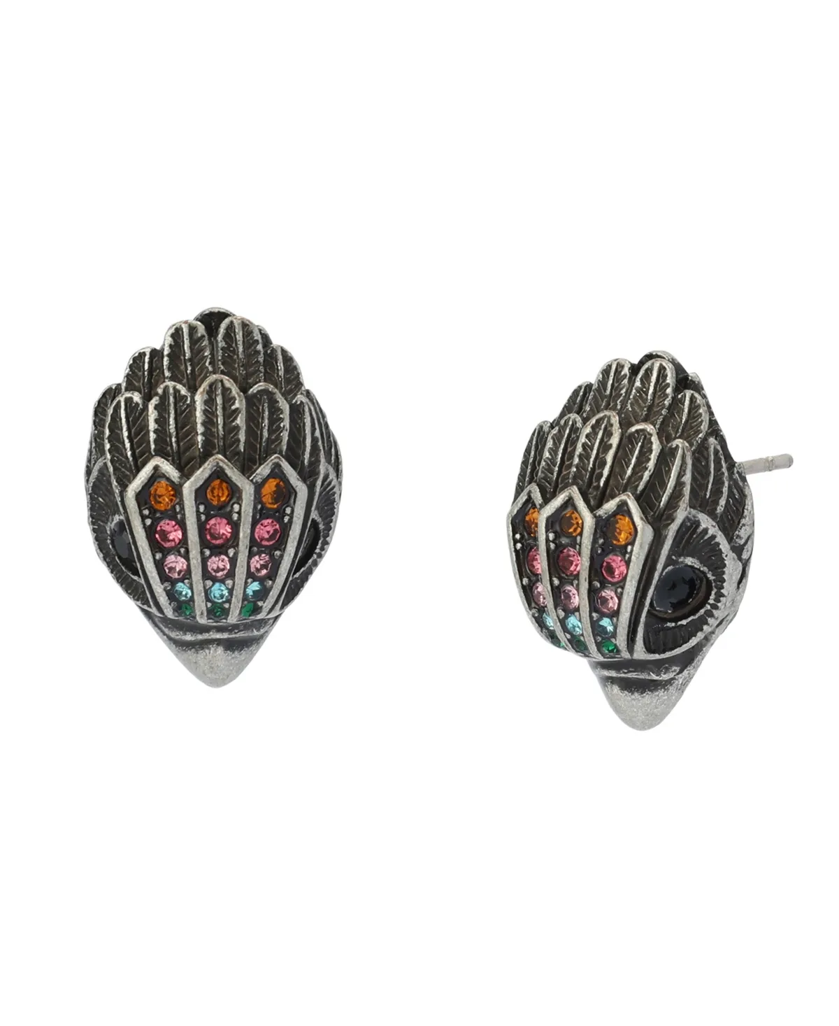 Crystal Eagle Stud Earrings by Kurt Geiger