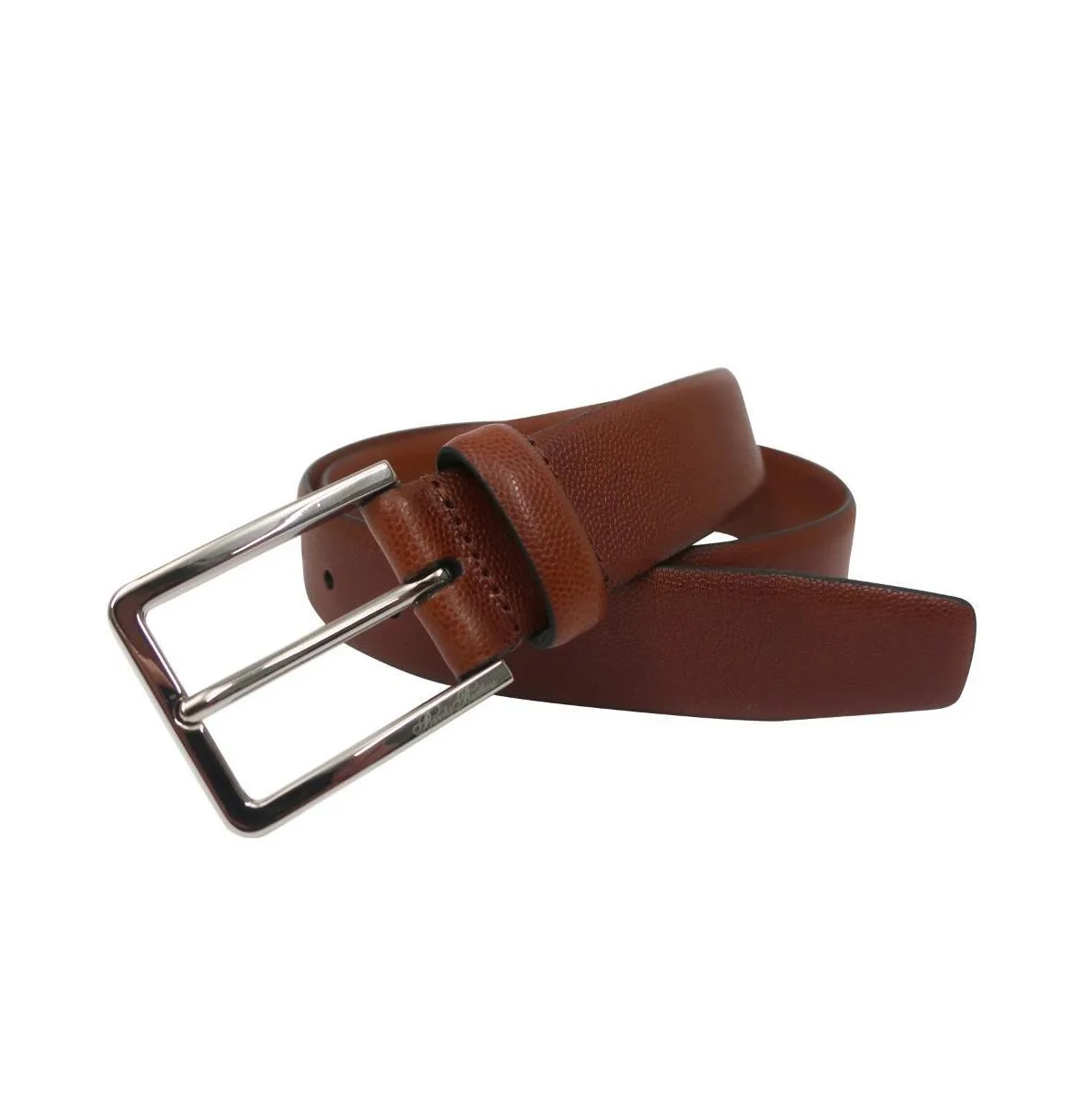 B by Brooks Brothers Made in Italy Top-Grain Leather Embossed Belt by Brooks Brothers