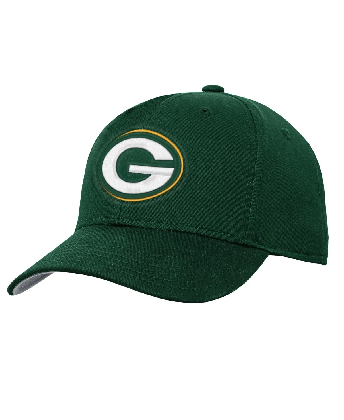 Bay Packers Pre-Curved Snapback Cap by Outerstuff
