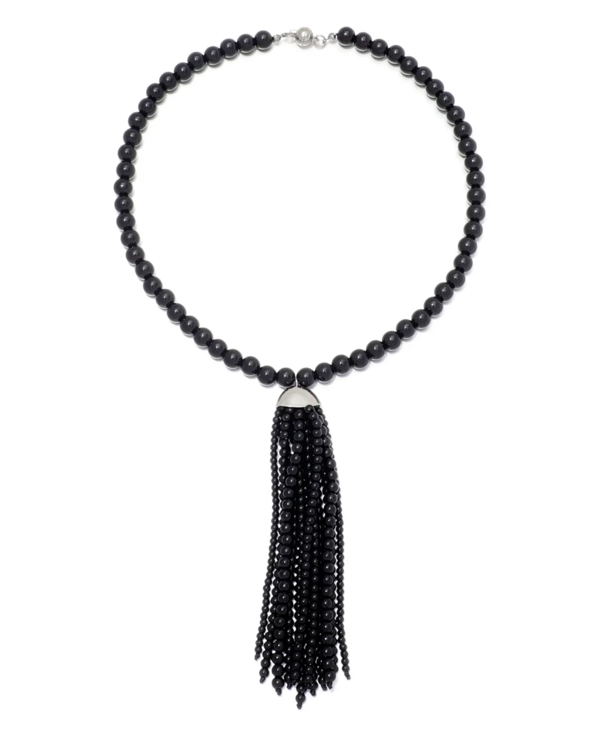 Tassel Beaded Wrap Necklace by Adornia