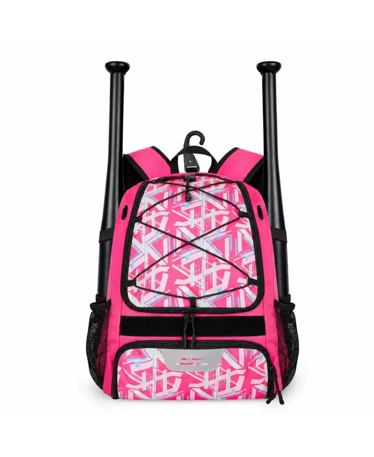 Durable Baseball Softball Equipment Bag with Fence Hook Ventilated Cleat Pocket Large Capacity by Peneyon