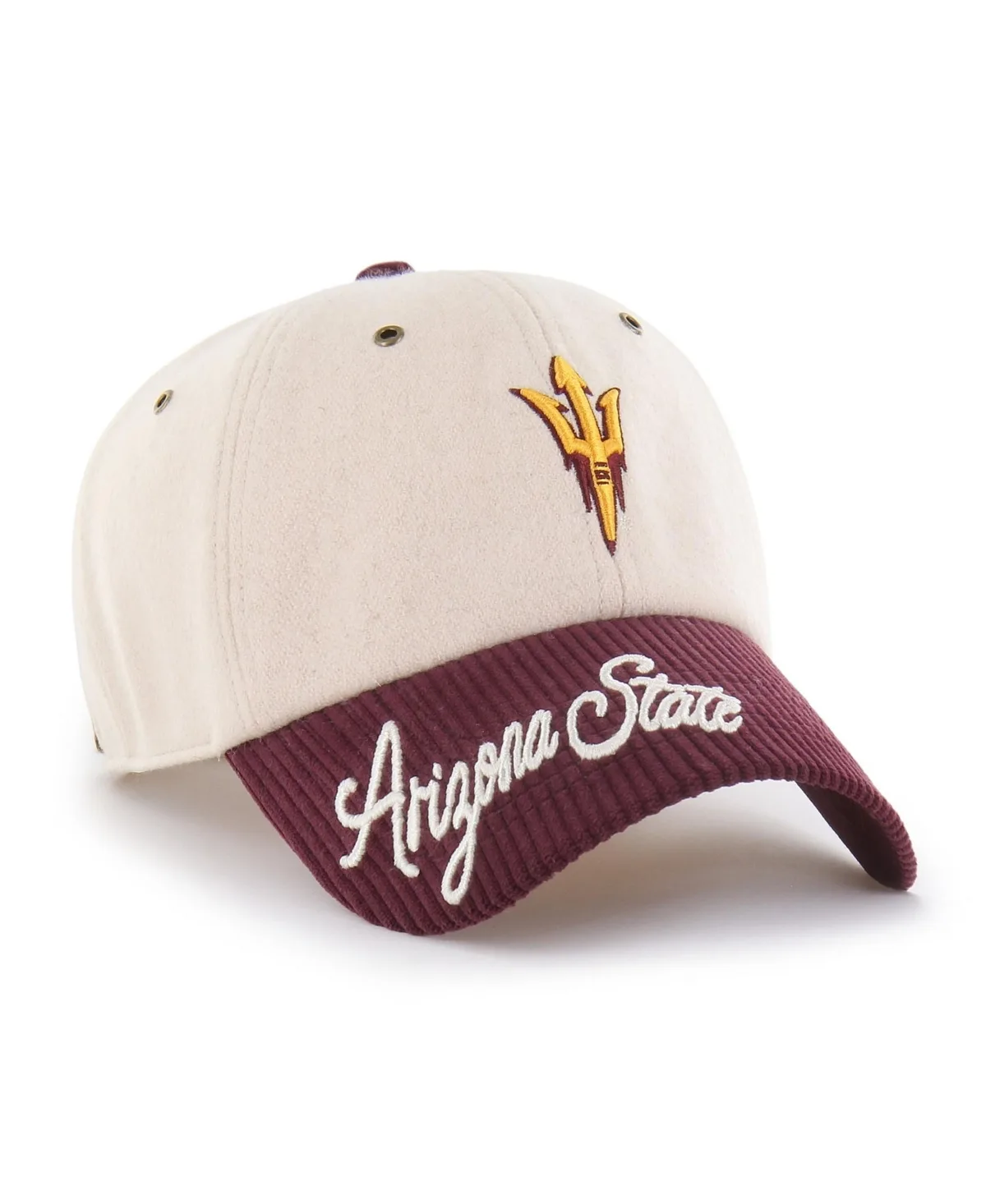 Arizona State Sun Devils Rope Script Adjustable Baseball Cap by 47 Brand