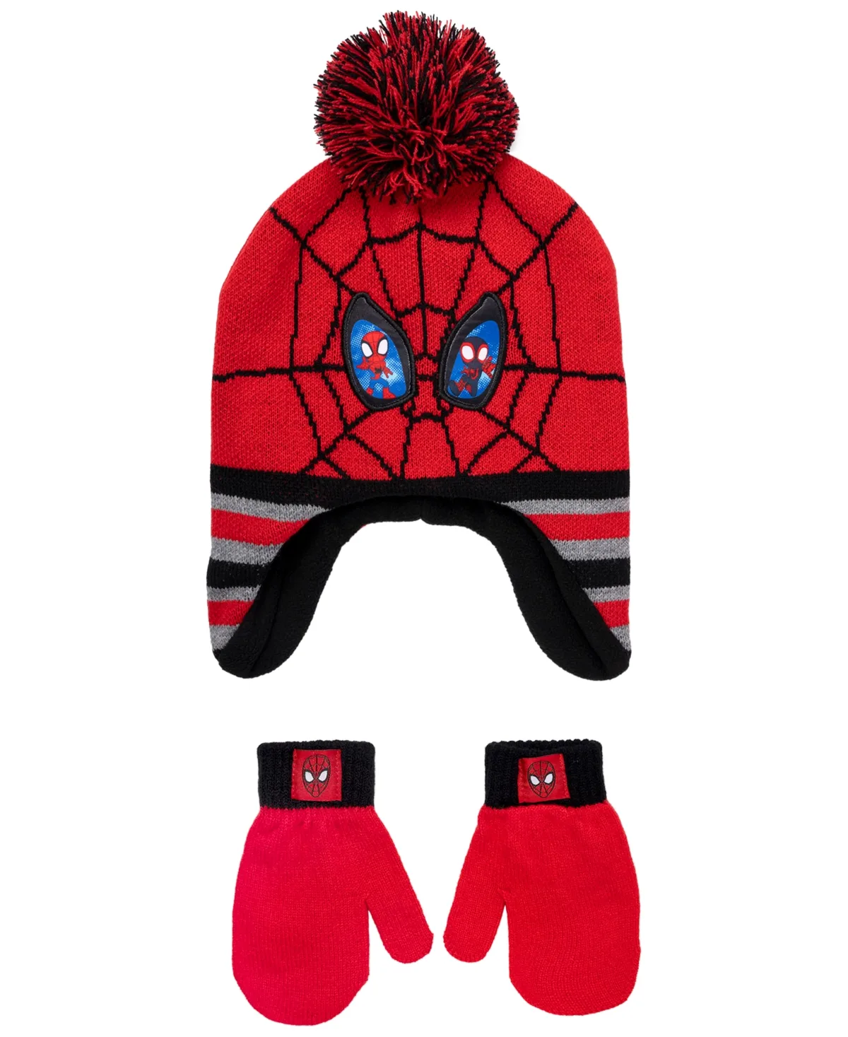 Spider-Man Beanie Hat and Mitten, 2-Piece Set by Spider Man