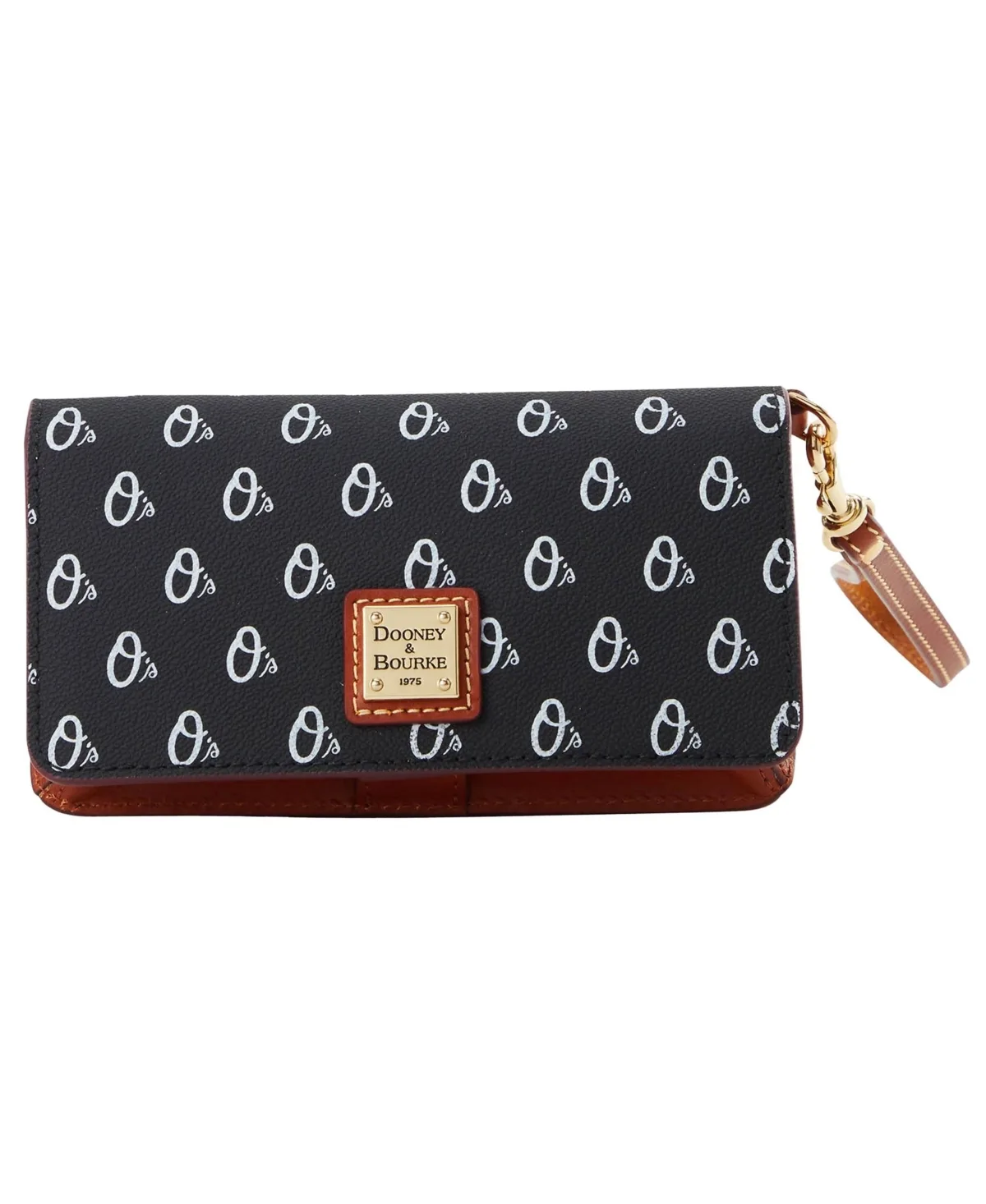 Baltimore Orioles Fey Leather Phone Wristlet by Dooney & Bourke