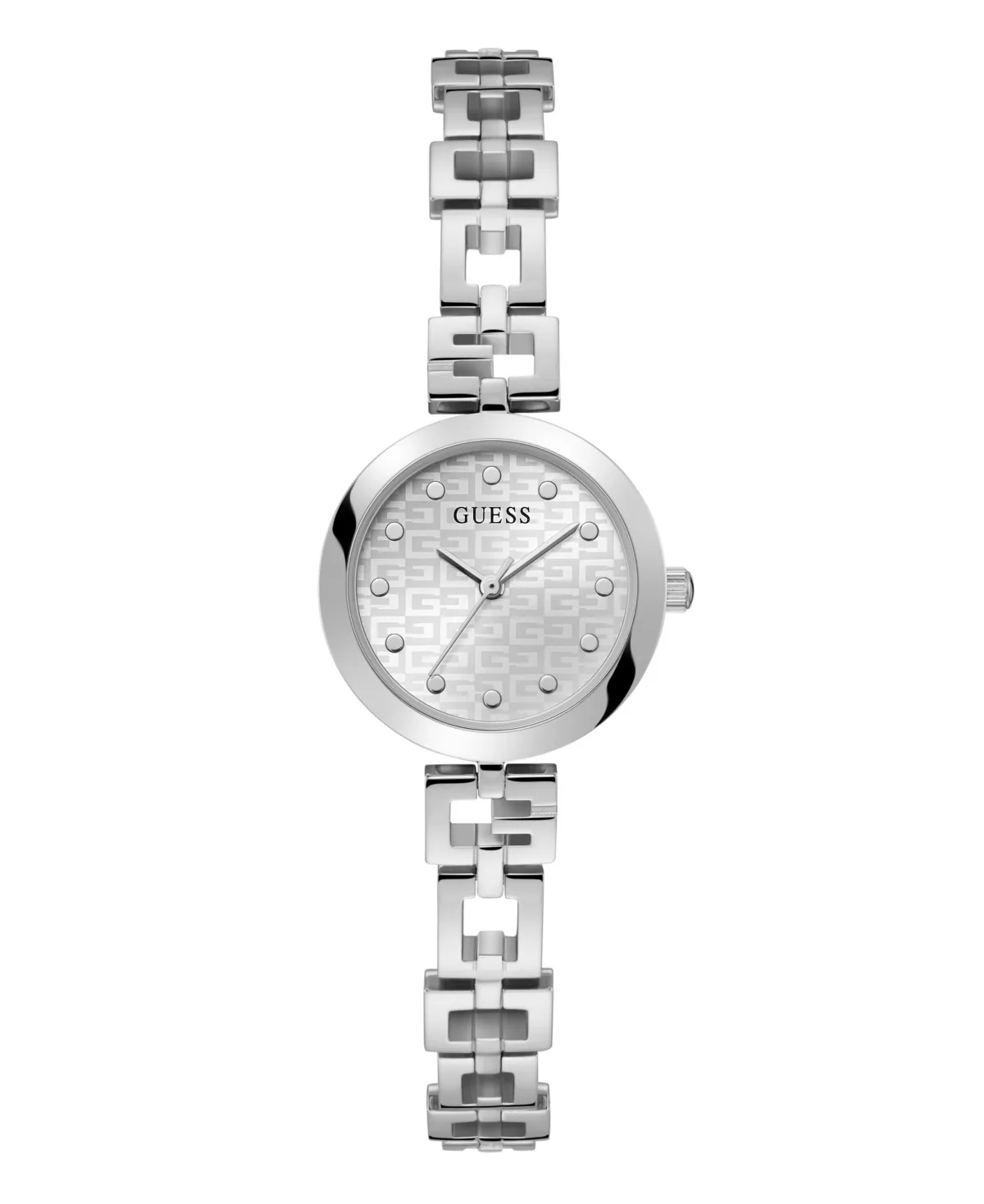 Silver-Tone Stainless Steel Watch 26mm