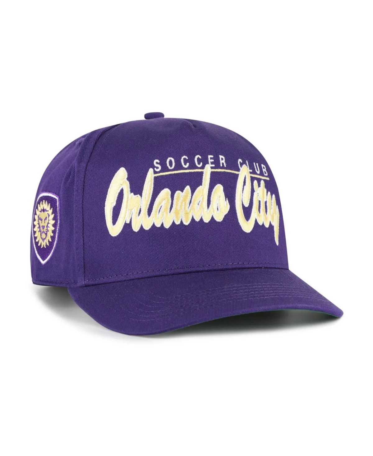 Orlando City Sc Embroidered Logo Adjustable Hitch Hat by 47 Brand