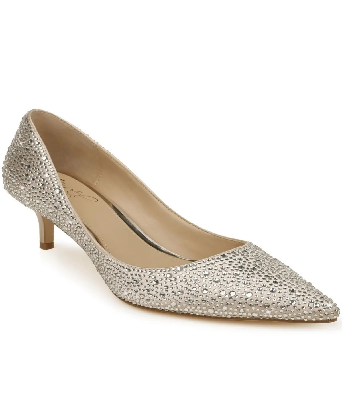 Frenchie Kitten Heel Evening Pumps by Badgley Mischka