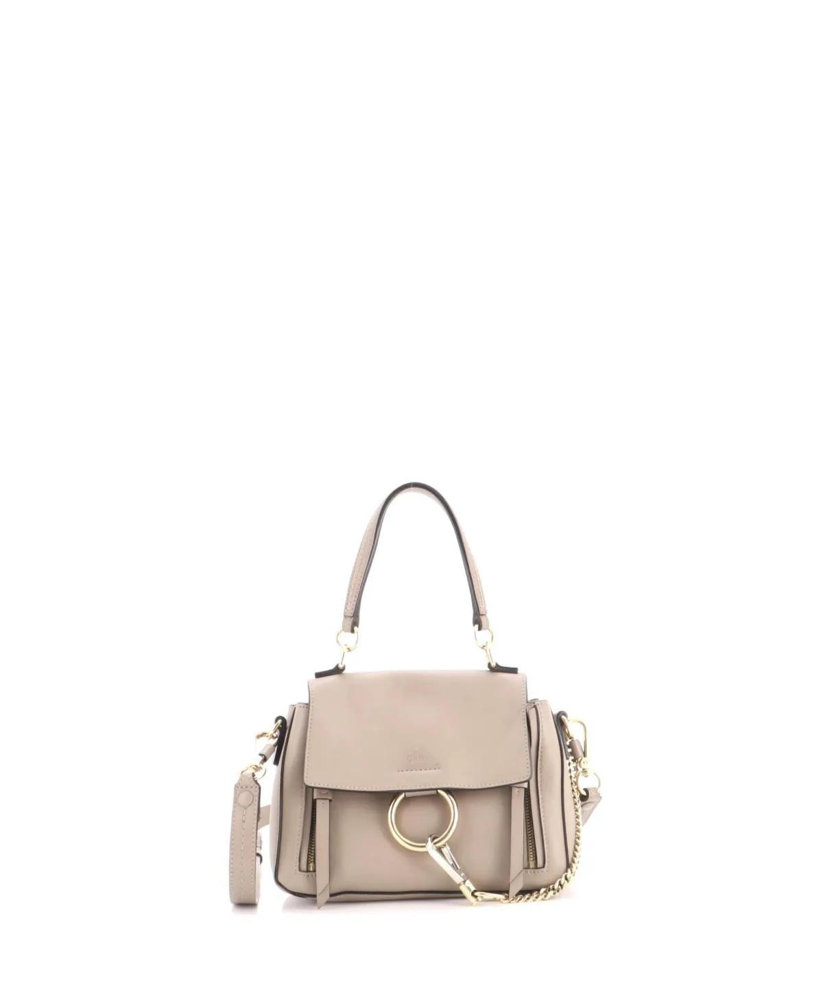 Pre-Owned Mini Faye Day Bag Leather by Chloé