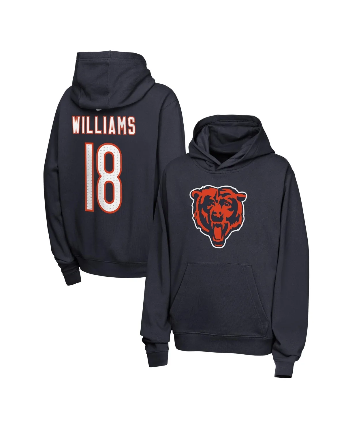 Chicago Bears Caleb Long-Sleeve Hoodie by Nike