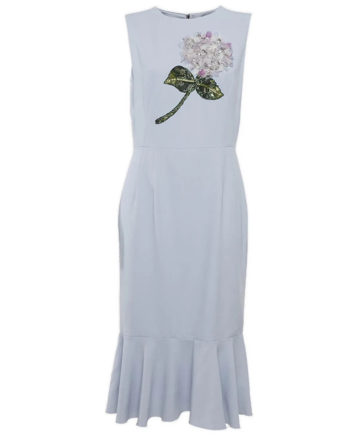 Pre-Owned Dolce & Gabbana Crepe Midi Dress by Dolce & Gabbana