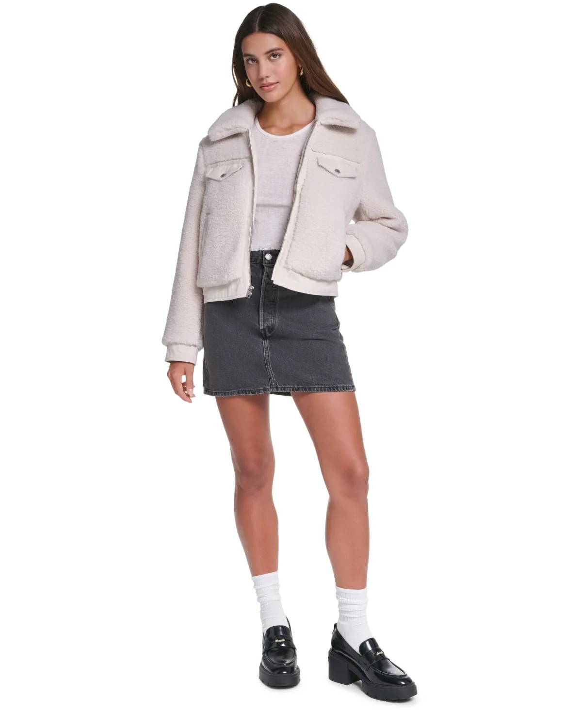 Sherpa Zip-Front Jacket by Levi's