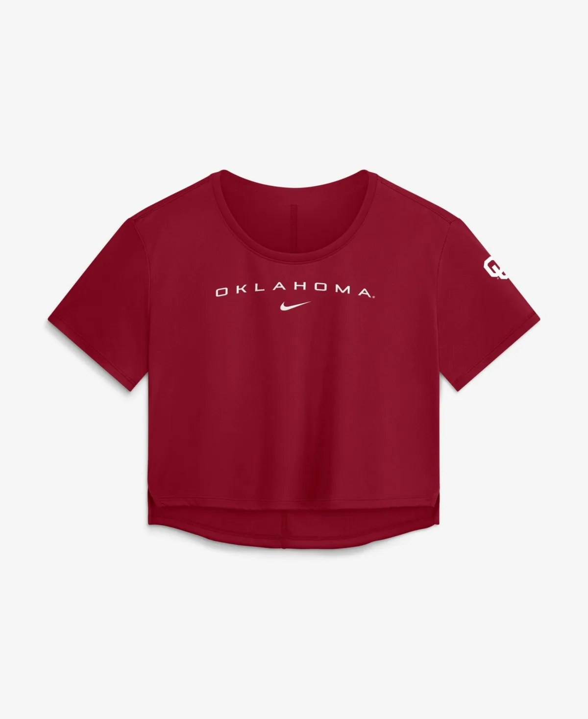 Oklahoma Sooners Premium Performance Dri-Fit Cropped Top by Nike