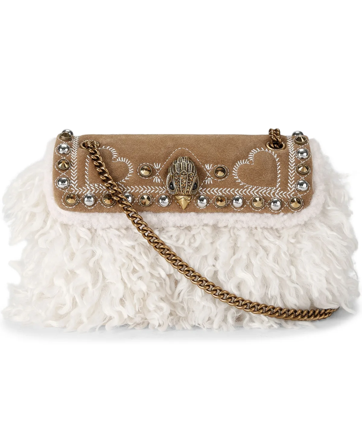Mini Kensington Suede Crossbody Handbag