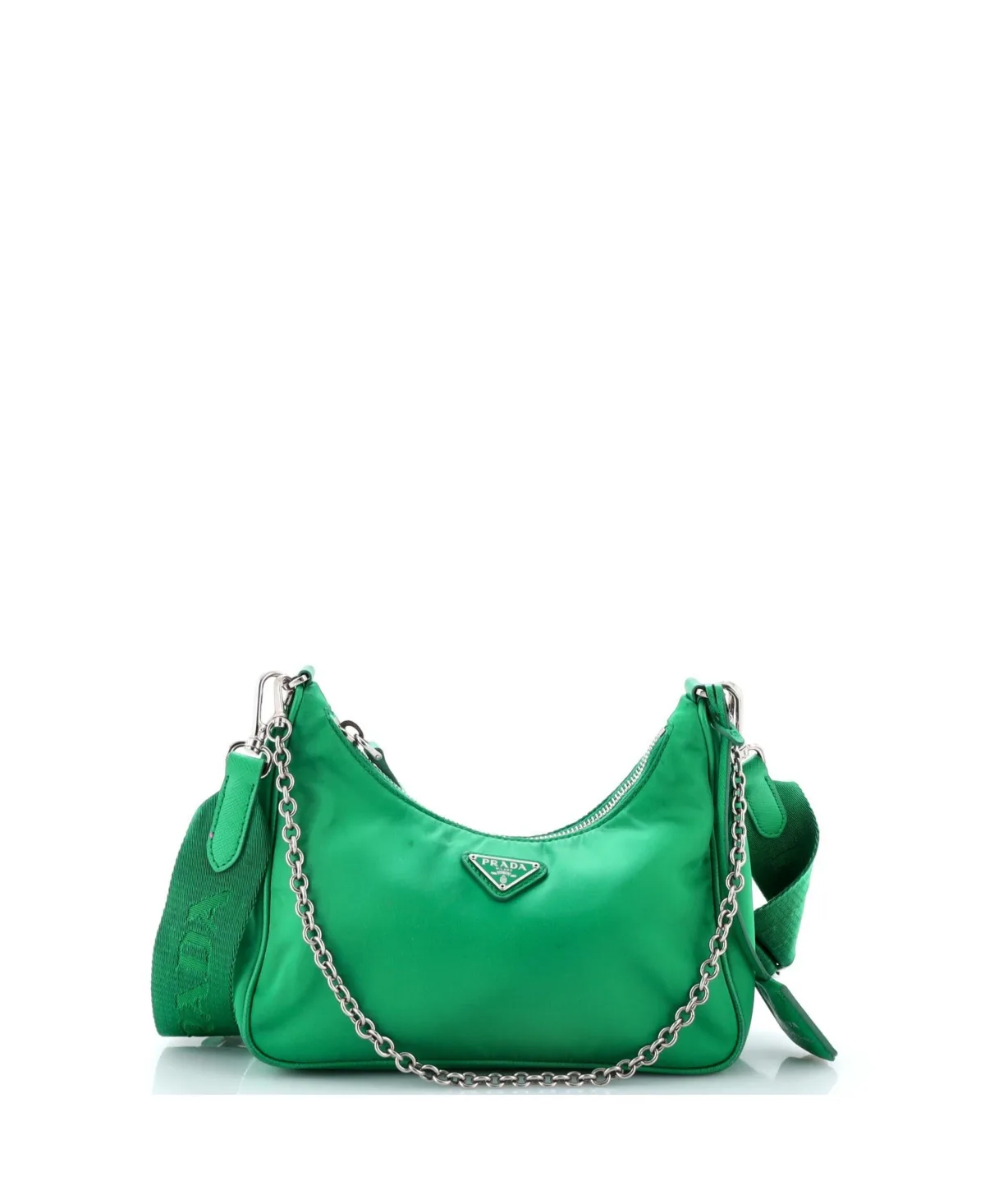Pre-Owned Prada Small Re-Edition 2005 Shoulder Bag Tessuto