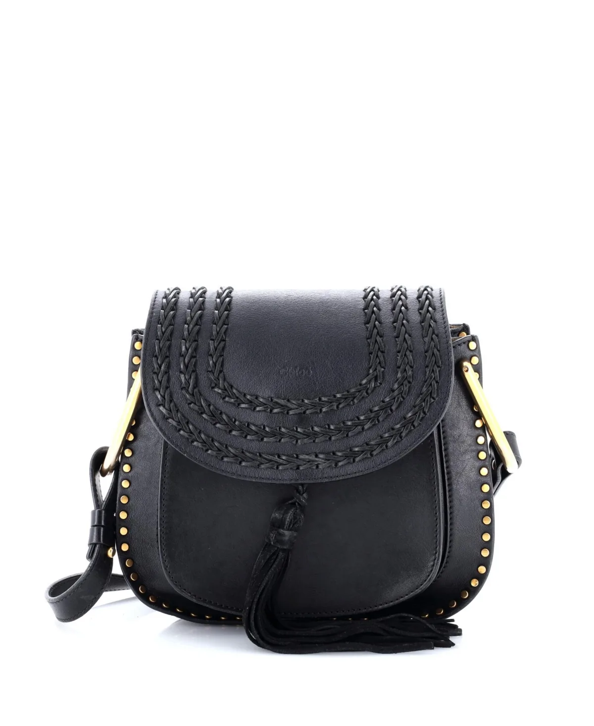 Pre-Owned Chloe Small Hudson Handbag Whipstitch Leather by Chloé