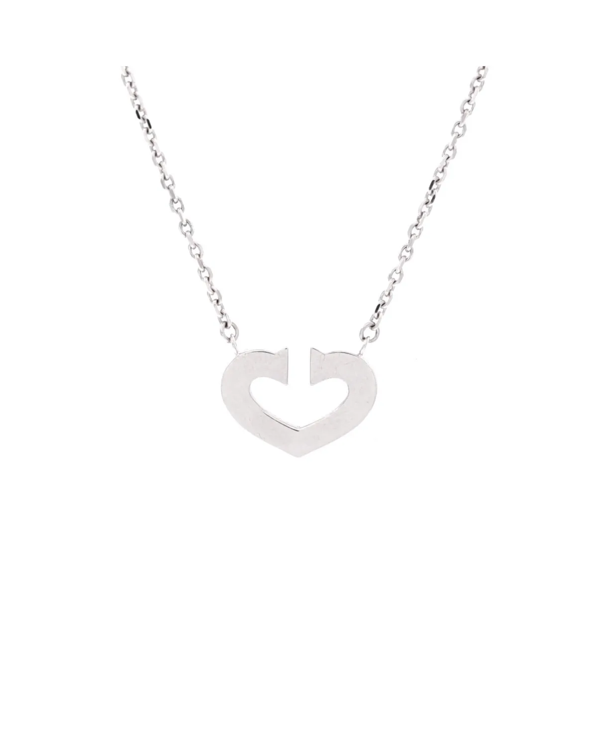 Pre-Owned Cartier C Heart De Cartier Pendant Necklace by Cartier's
