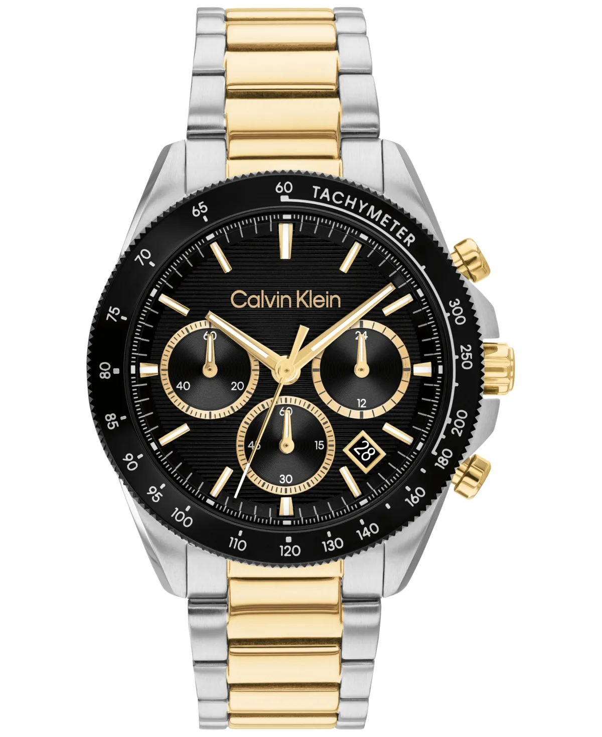 Quartz Sport Chronograph Stainless Steel Bracelet Watch, 40mm