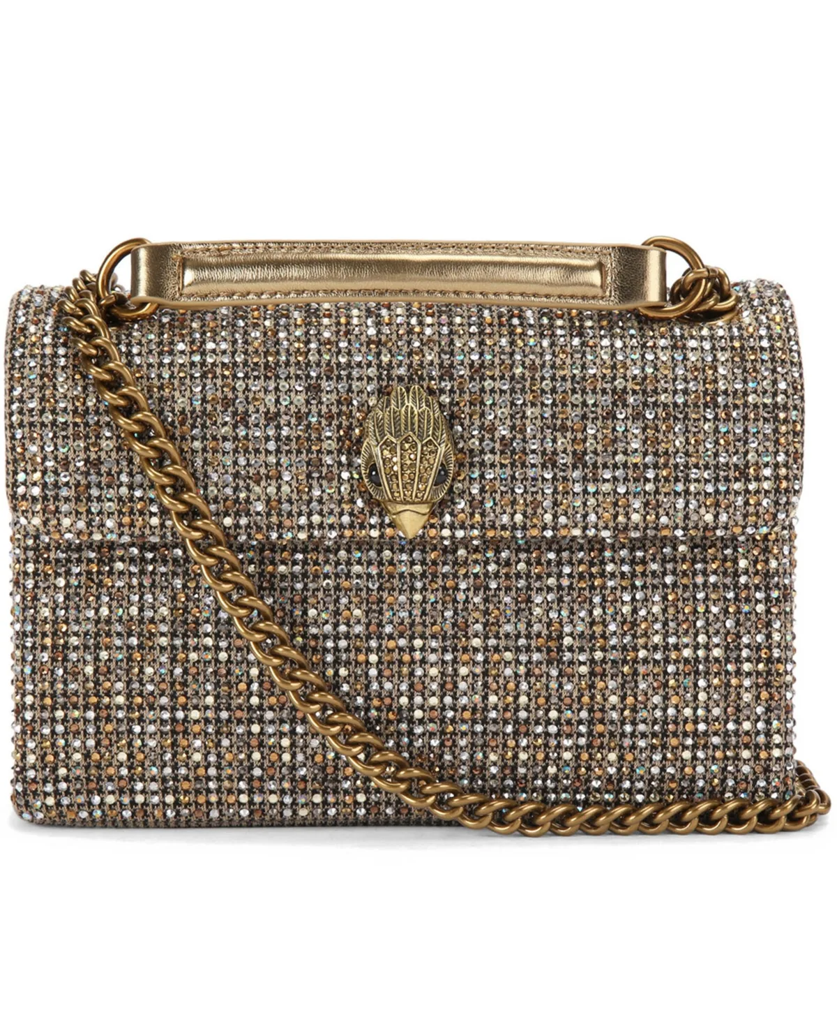 Medium Kensington Embellished Shoulder Handbag by Kurt Geiger