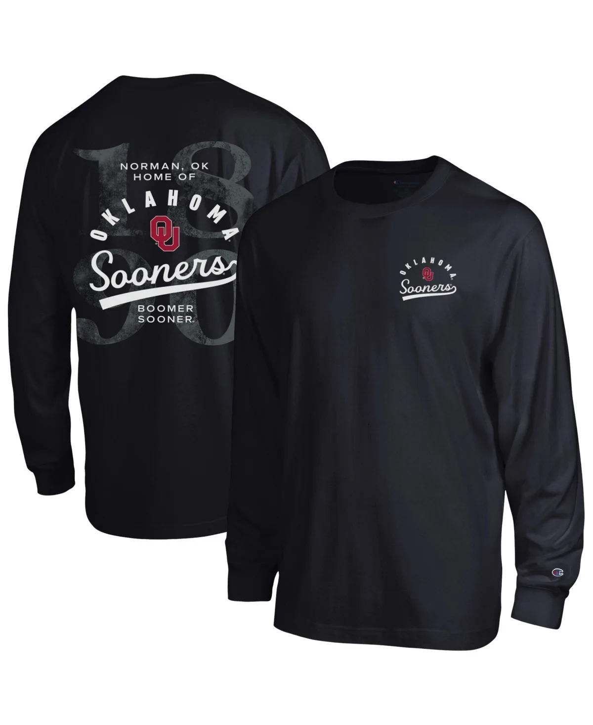 Oklahoma Sooners Laminated All-Star Long Sleeve T-Shirt by Champion