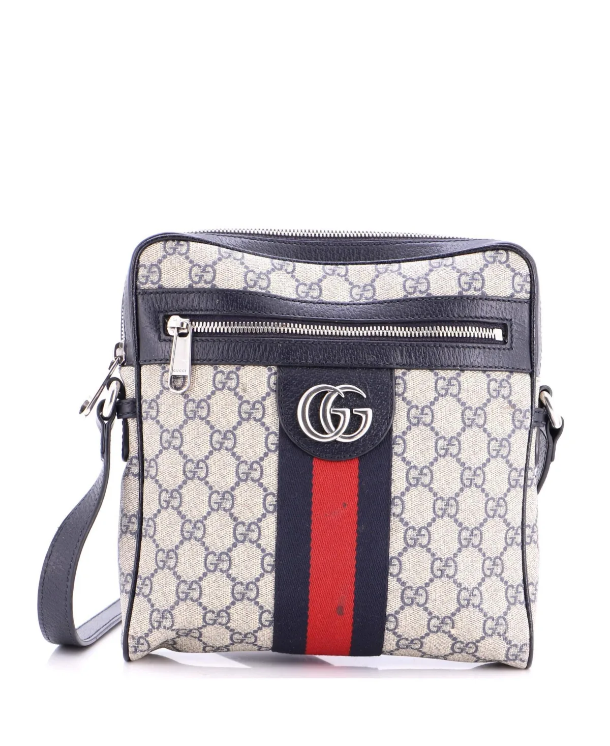Small Ophidia Messenger Bag Gg Coated Canvas by Gucci