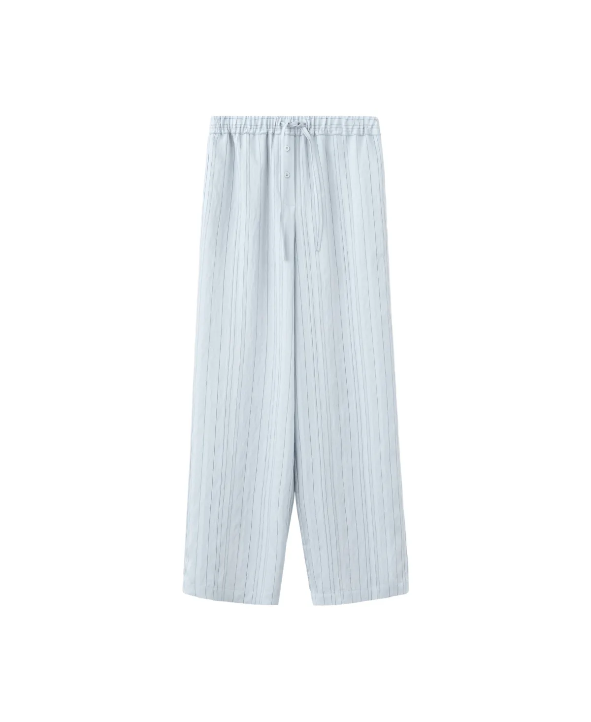 Wide-Leg Striped Pants by Mango