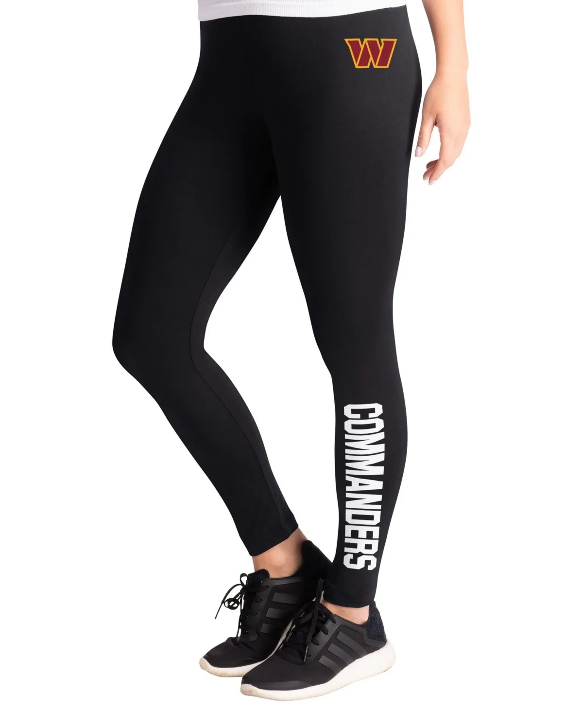 Washington Commanders Pregame Heat-Sealed Graphics Leggings by G-III
