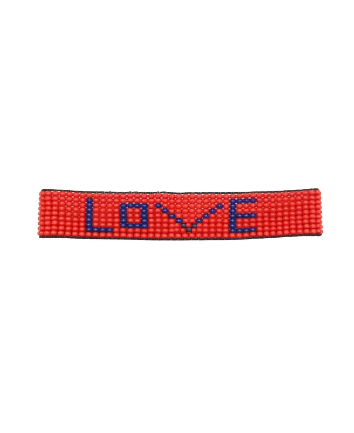 Brave Love Blue and Red Courage Bracelet by Sawa Sawa