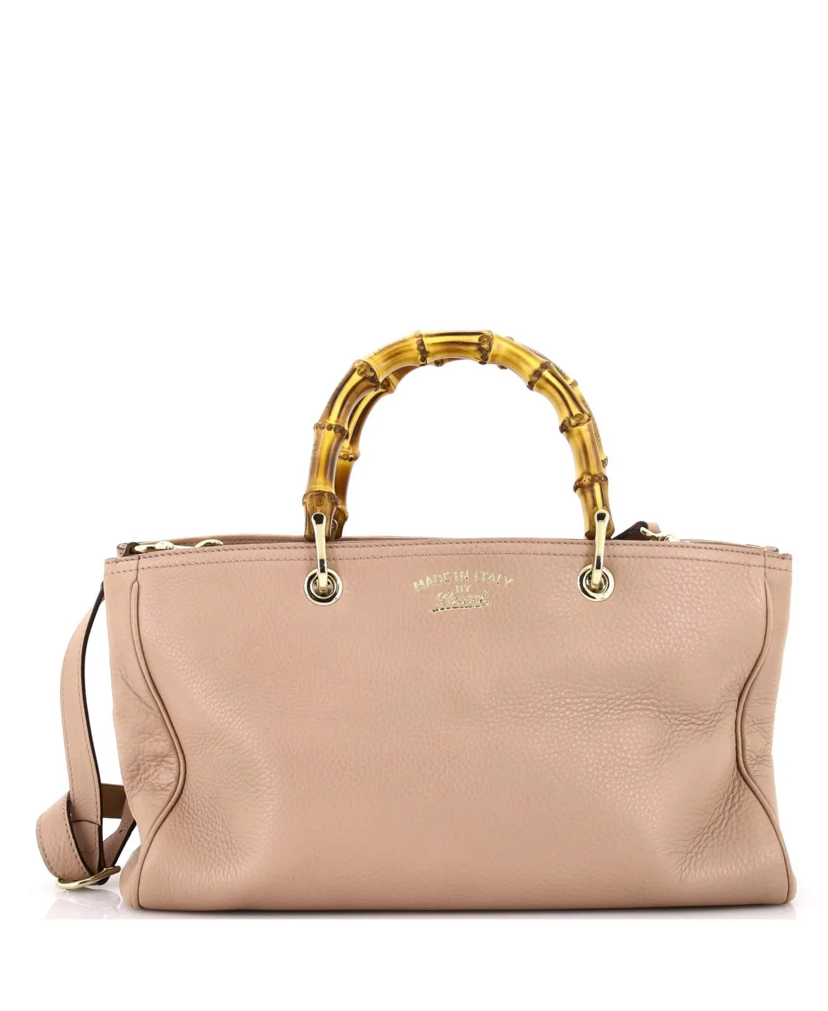Pre-Owned Gucci Medium Bamboo Shopper Tote Leather by Gucci