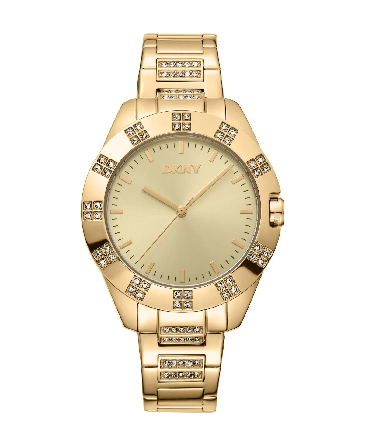Evening Quartz Gold-Tone Stainless Steel Bracelet Watch, 36mm by DKNY