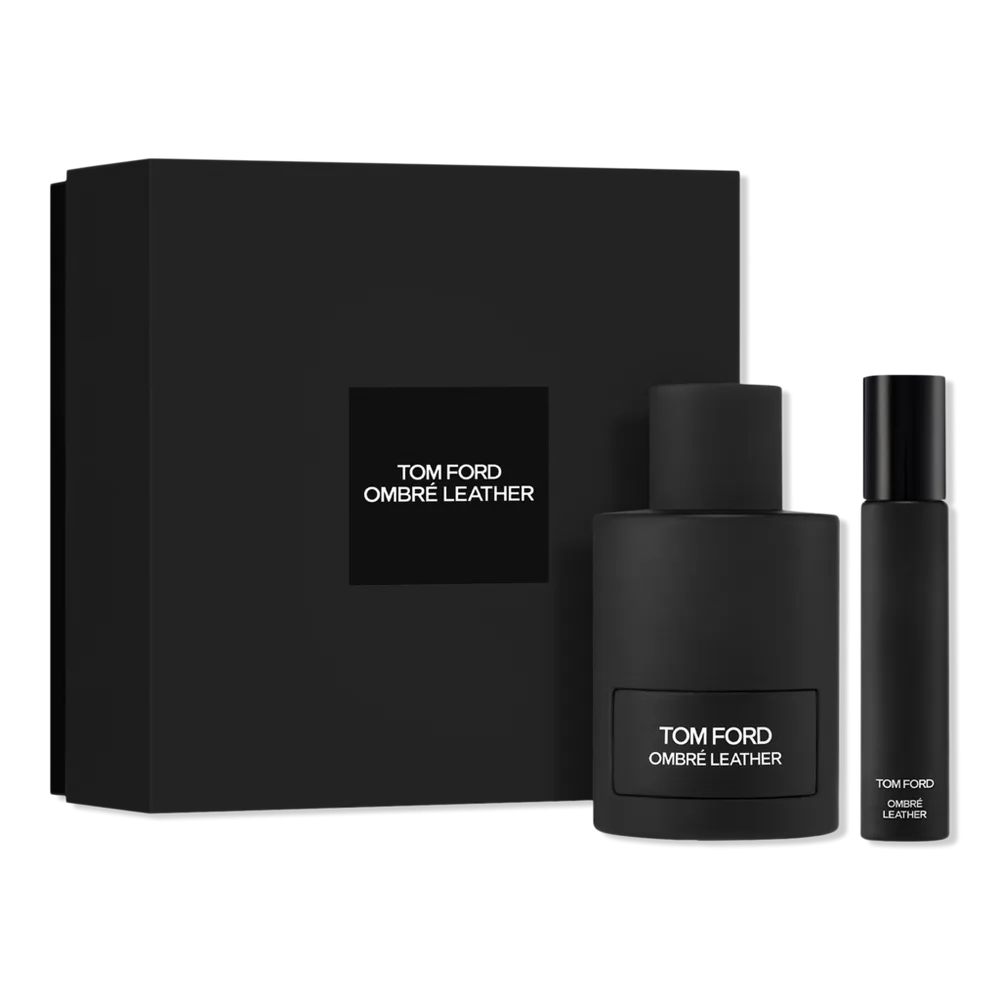Ombre Leather Eau De Parfum Set with Travel Spray by TOM FORD