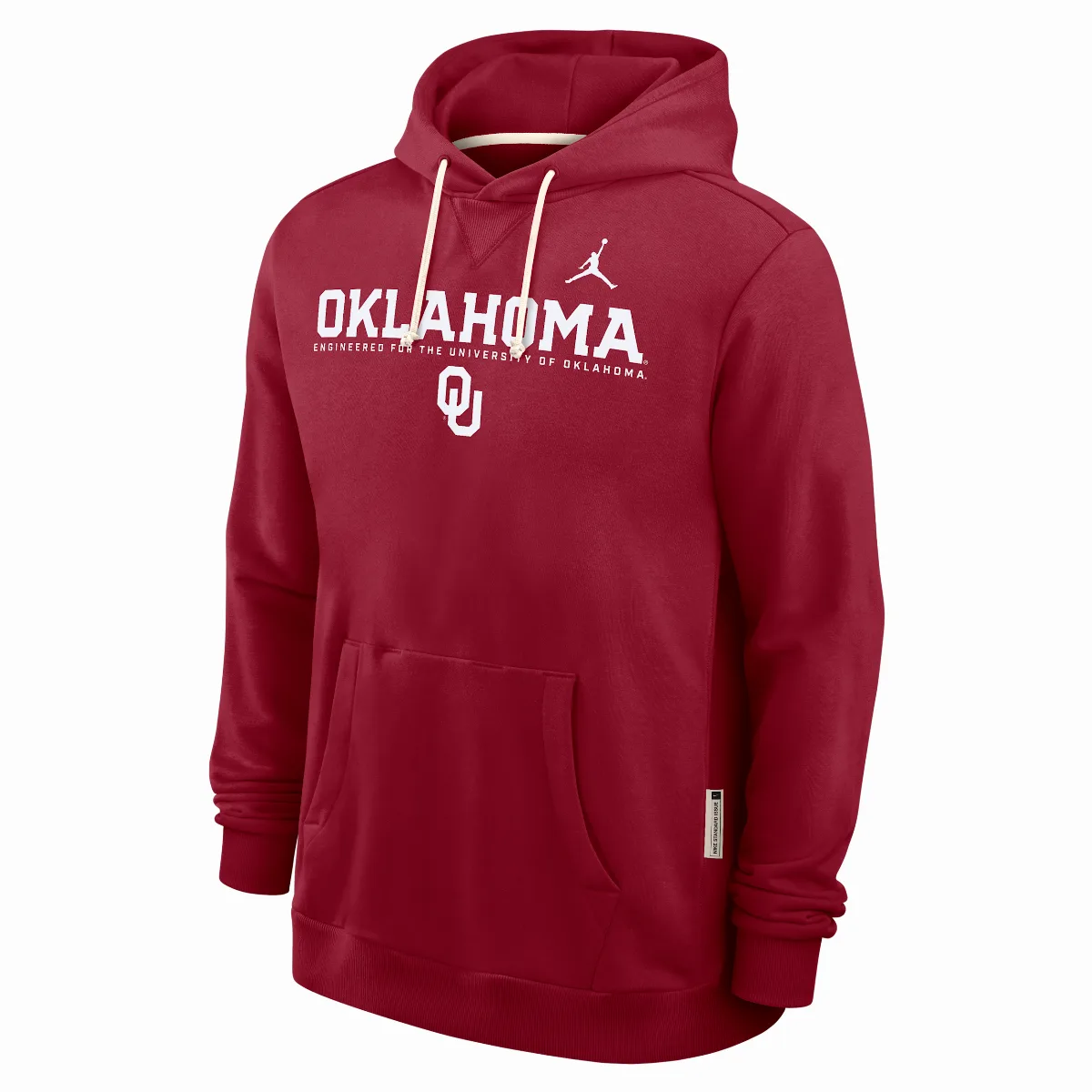 Oklahoma Sideline Jordan Brand Dri-FIT College Pullover Hoodie by Jordan