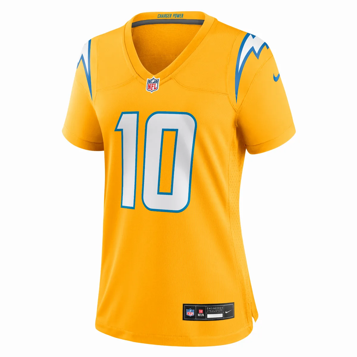 Justin Herbert Los Angeles Chargers NFL Game Jersey by Nike