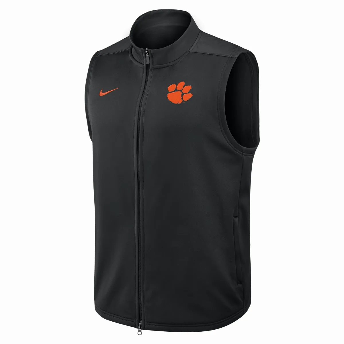 Clemson Victory Therma-FIT College Full-Zip Vest by Nike