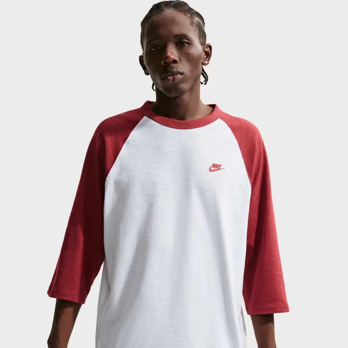 Nike Sportswear Club 3/4-Sleeve Raglan Top by Nike