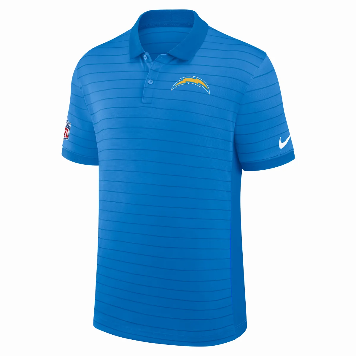 Los Angeles Chargers Sideline Victory Stripe Dri-FIT NFL Polo by Nike