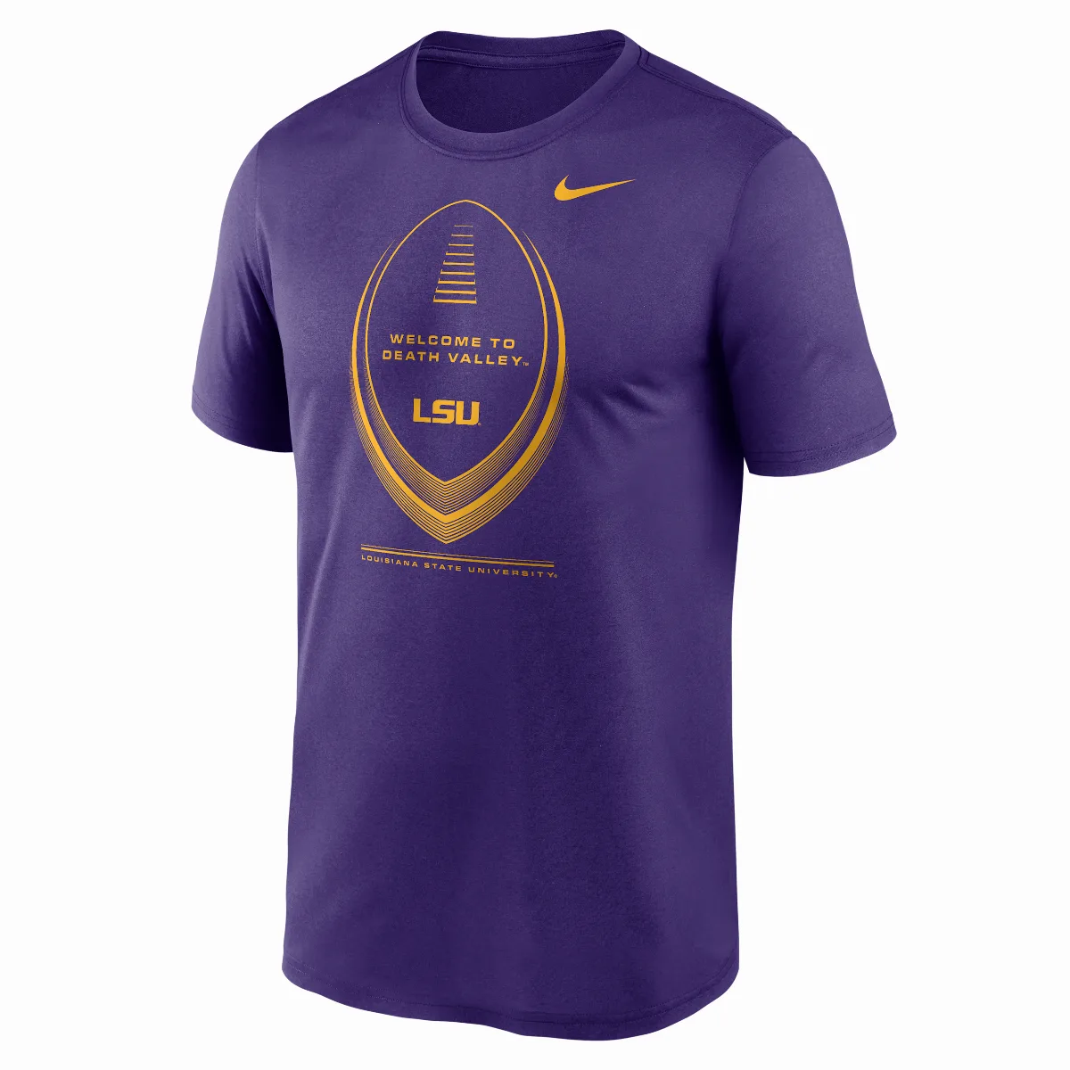 LSU Primetime Football Icon Legend Dri-FIT College T-Shirt by Nike