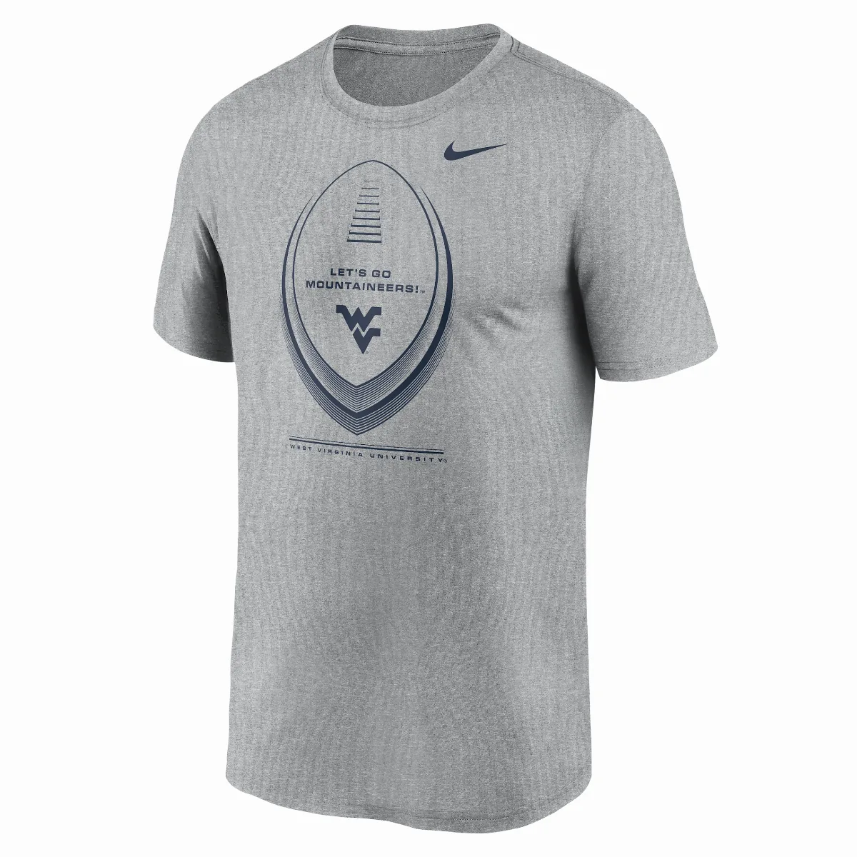 West Virginia Primetime Football Icon Legend Dri-FIT College T-Shirt by Nike
