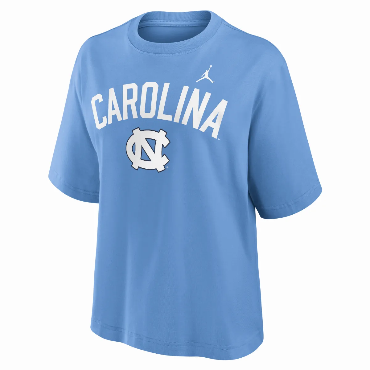 North Carolina Arch Over Logo Boxy Jordan Brand College T-Shirt by Jordan