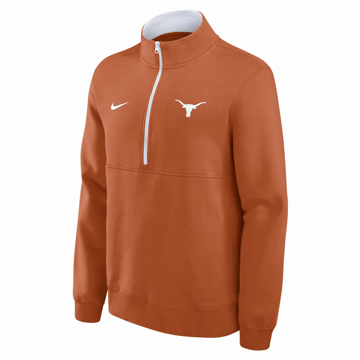 Texas Primetime Primary Logo College 1/2-Zip Crew by Nike