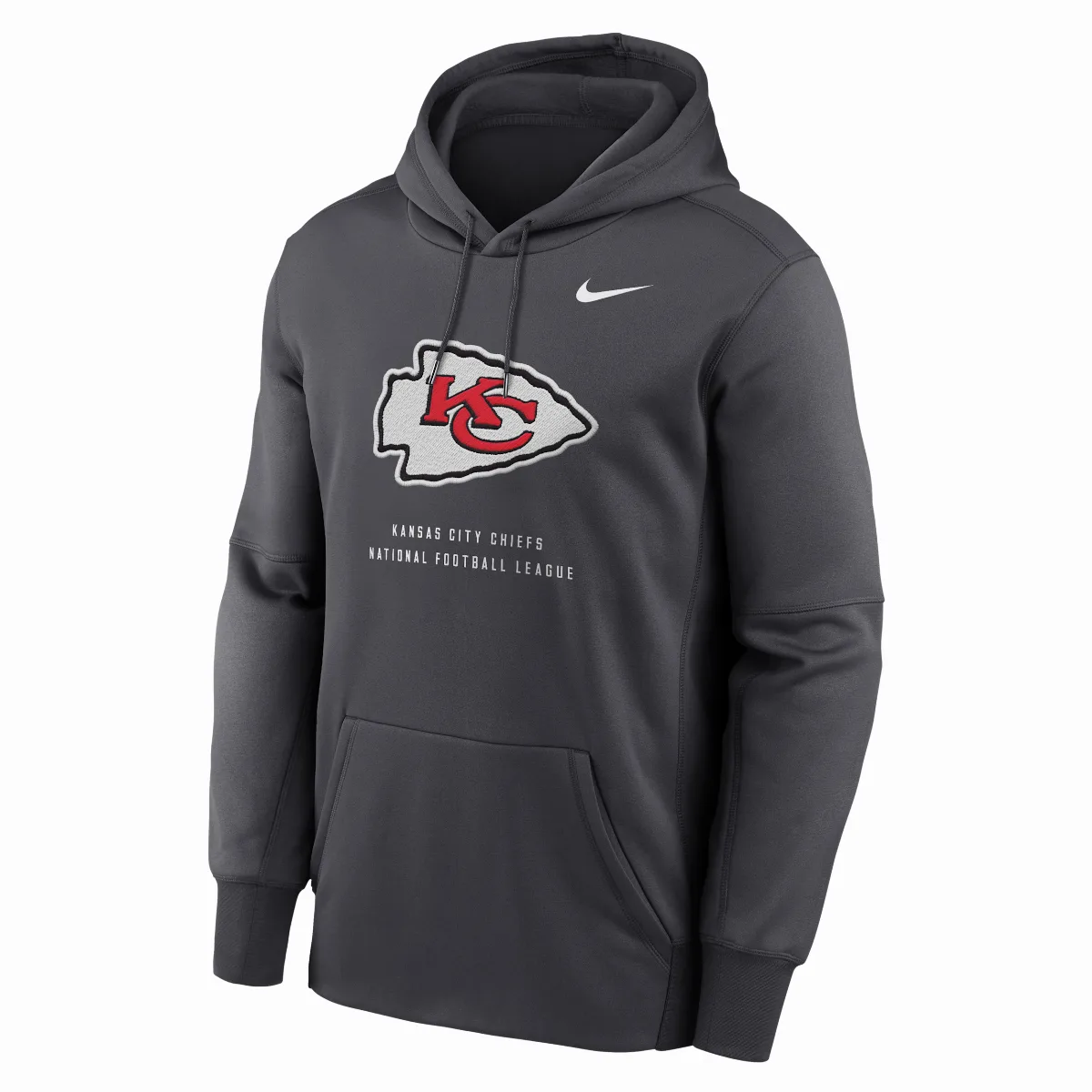 Kansas City Chiefs Therma NFL Pullover Hoodie by Nike