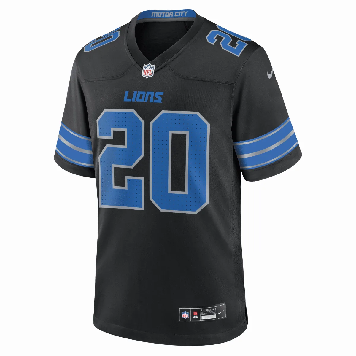 Barry Sanders Detroit Lions NFL Game Football Jersey by Nike