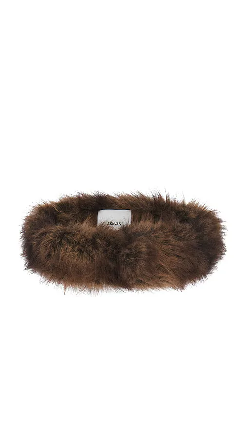 Faux Fur Headband by AKNVAS