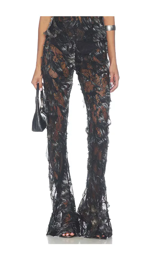 Silver Trousers by Roberto Cavalli