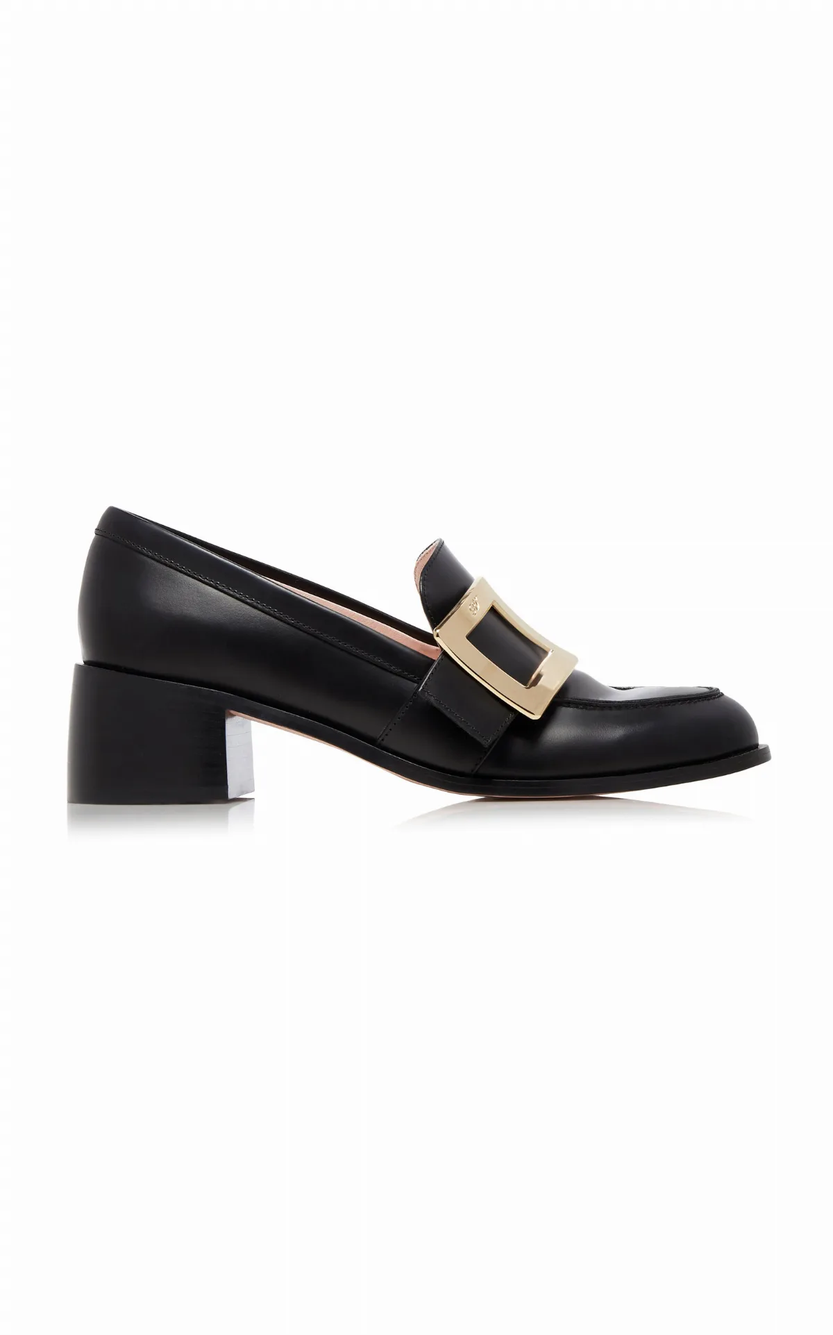 Viv' Rangers Buckle-Embellished Leather Loafers