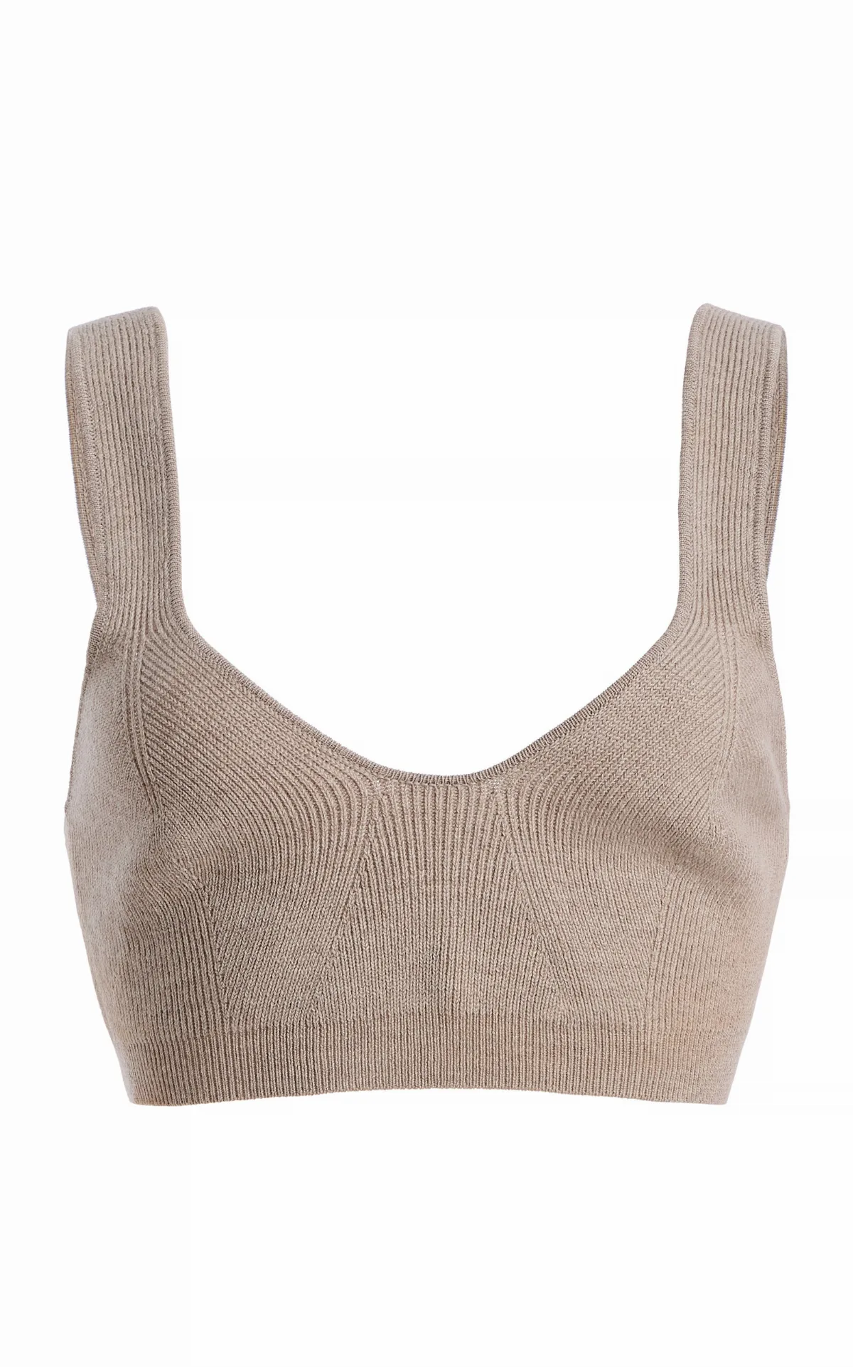 Delia Knitted Wool Bra by Ulla Johnson