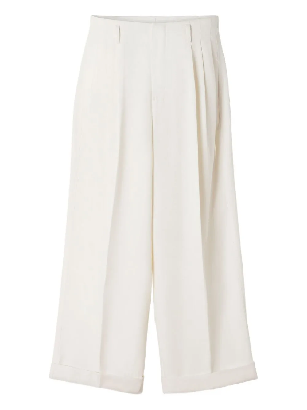 Pleated-Details Trousers by Lanvin