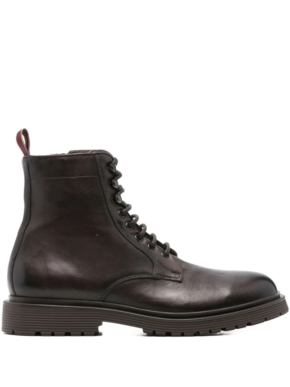Lace-Up Leather Boots by sturlini firenze