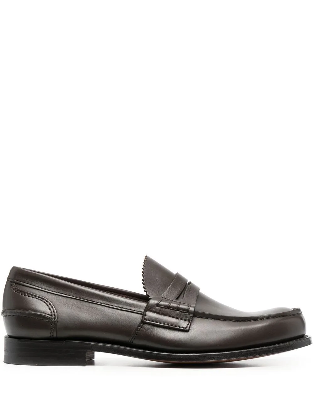 Polished-Finish Round-Toe Loafers by Church's