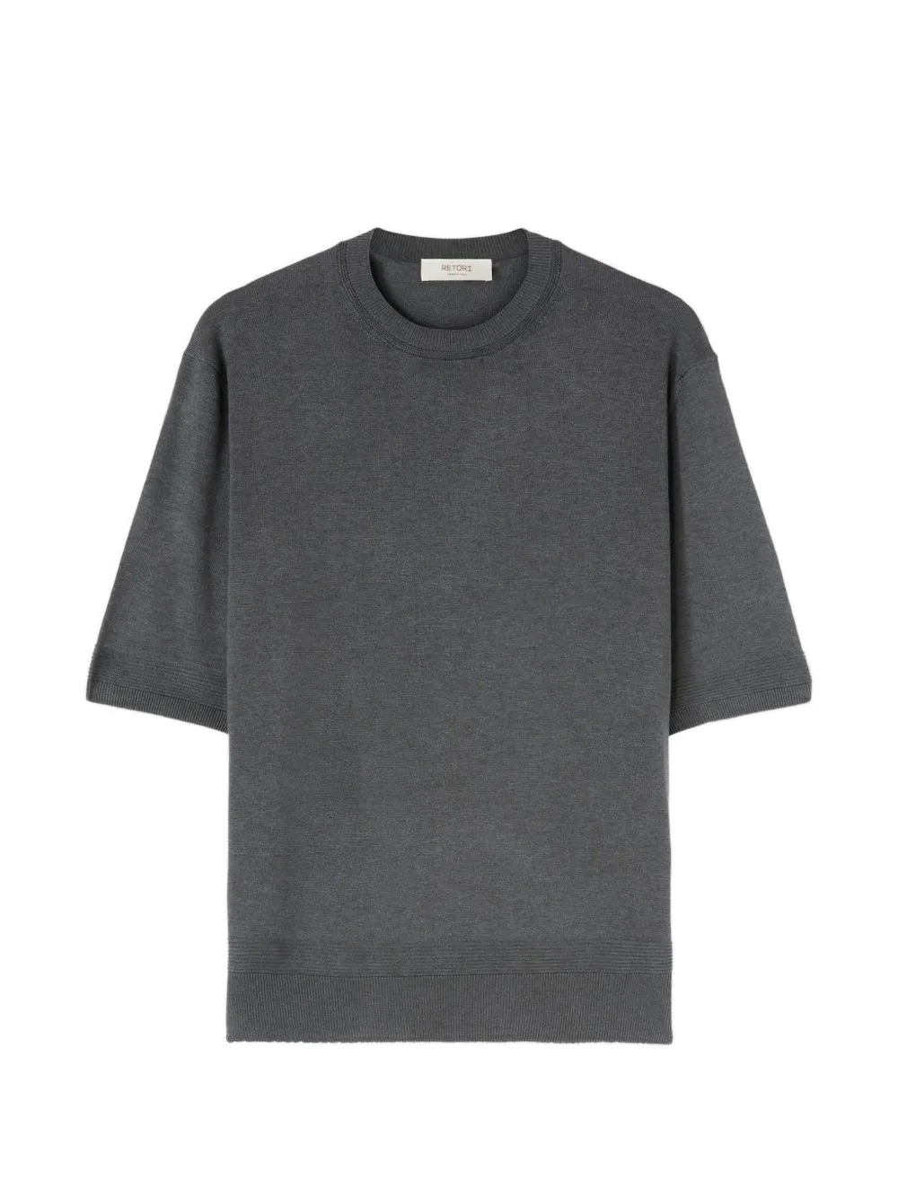 Silk-Knit T-Shirt by RETORI